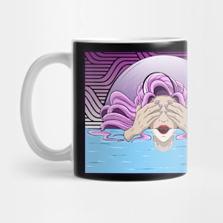 The Dreaming lady 2 - Japanese Style art - Yabisan Mug